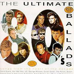 Cover for Various Artists · Ultimate 80s Ballads 2 CD (CD) (2022)