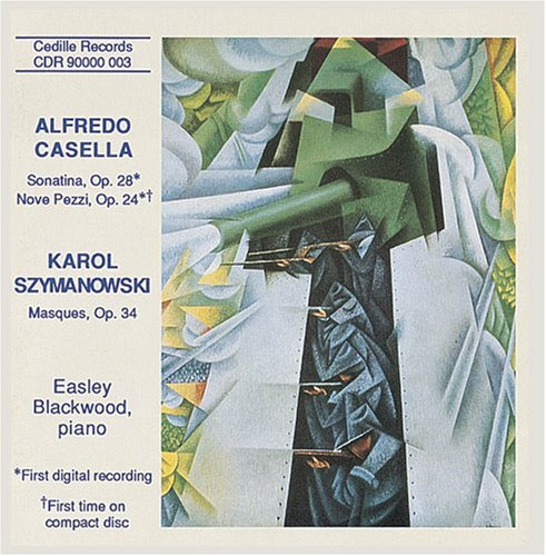 Cover for Casella / Szymanowski / Blackwood · Piano Music (CD) (1996)