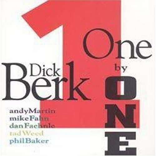 Cover for Dick Berk · One By One (CD) (2023)