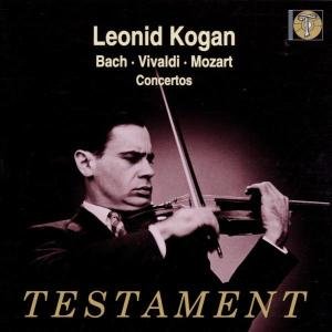 Cover for Kogan Leonid · Concerto In D Minor Testament Klassisk (CD) (2000)