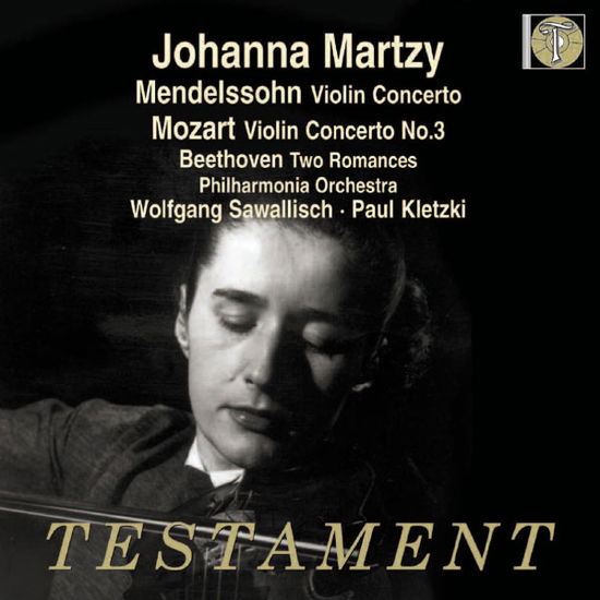 Philharmonia Orchestra / Sawallisch / Kletzki · Violin Concerto No. 3 / Violin Concerto, Op. 64 / Romance No. 1 & 2 Testament Klassisk (CD) (2012)