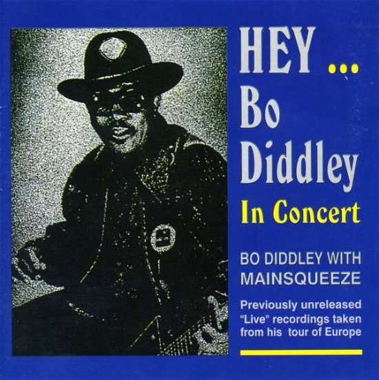 Cover for Bo Diddley · Hey Bo Didley In Concert (CD) (2020)