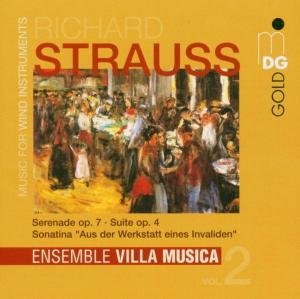 Cover for Strauss,r. / Ensemble Villa Musica · Wind Chamber Music 2 (CD) (2005)