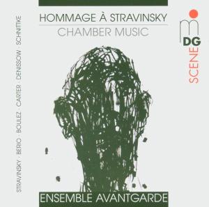 Cover for Stravinsky / Ensemble Avantgarde · Homage a Igor Stravinsky (CD) (2005)