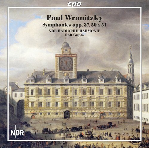 Cover for Wranitzky / Ndr Radiophilaharmonie · Symphonies Opp. 37 50 &amp; 51 (CD) (2022)