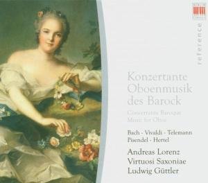 Cover for Lorenz,andreas / Virtuosi Saxoniae / Guttler · Concertante: Baroque Music for Oboe (CD) (2005)