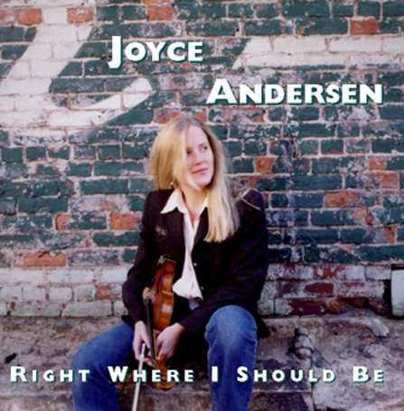 Right Where I Should Be - Joyce Andersen - Música - COAST TO COAST - 0793447050324 - 7 de maio de 2021