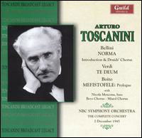 Toscanini Conducts - Bellini / Verdi / Boito / Toscanini - Musik - GUILD - 0795754226324 - 24. februar 2004