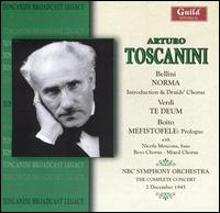 Toscanini Conducts - Bellini / Verdi / Boito / Toscanini - Muzyka - GUILD - 0795754226324 - 24 lutego 2004