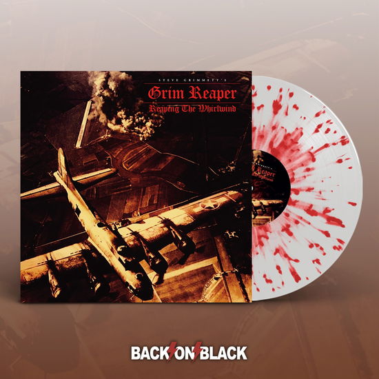 Reaping the Whirlwind – Live British Steel Festival 2018 (White W/ Red Splatter Vinyl 2lp) - Grim Reaper - Music - BACK ON BLACK - 0803341530324 - March 11, 2022