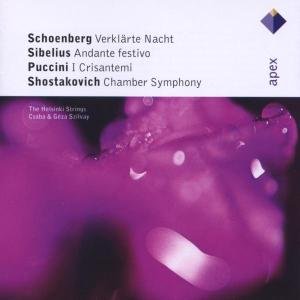 Schoenberg: Verklarte Nacht; S - Helsinki Strings - Musik - WEA - 0809274342324 - 16 november 2017