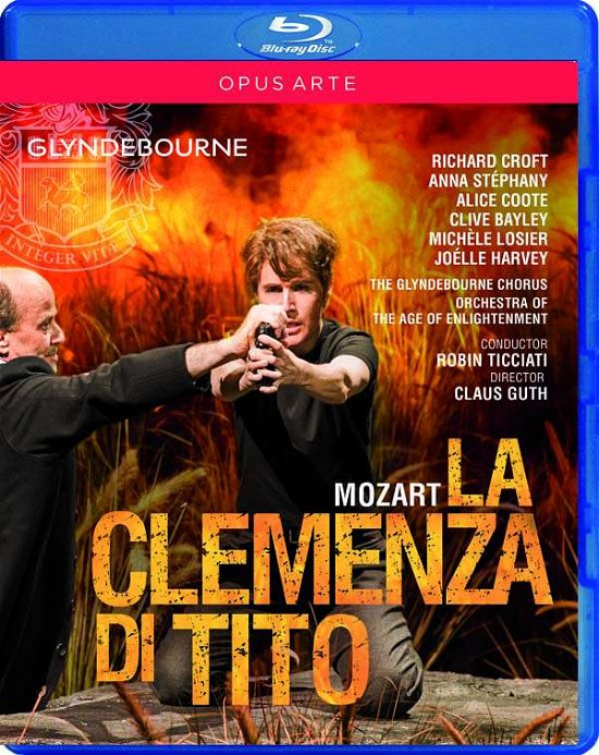 Cover for Wolfgang Amadeus Mozart · Clemenza Di Tito (Blu-ray) (2018)