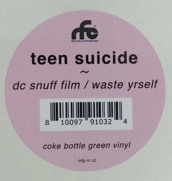 Waste Yrself / Dc Snuff Film - Teen Suicide - Musique - RUN FOR COVER - 0810097910324 - 11 décembre 2015