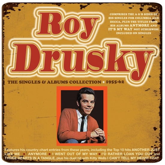 Cover for Roy Drusky · The Singles &amp; Albums Collection 1955-1962 (CD) (2020)