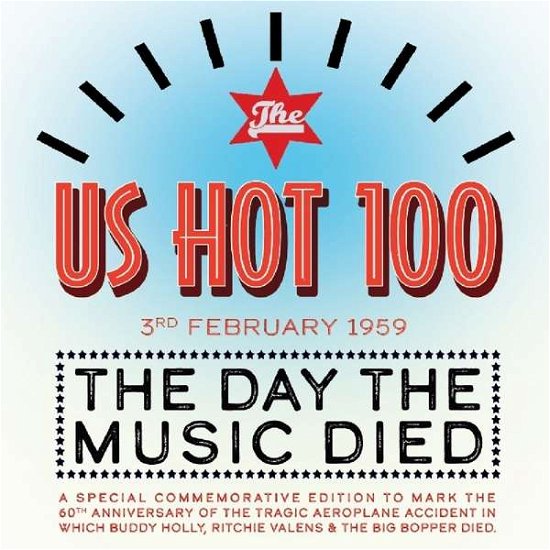 The Us Hot 100 3rd Feb. 1959 - The Day The Music Died - Various Artists - Música - ACROBAT - 0824046713324 - 11 de janeiro de 2019