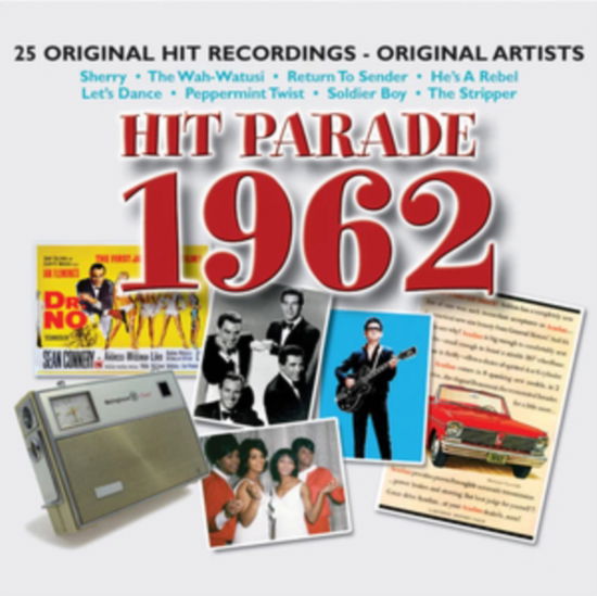 Cover for Hit Parade 1962 (CD) (2024)