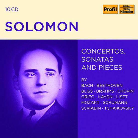 Solomon: Concertos. Sonatas And Pieces - Solomon - Musik - PROFIL - 0881488200324 - 17. juli 2020