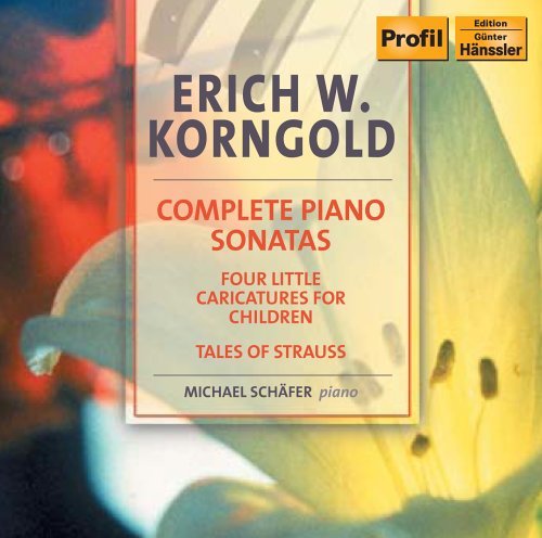 Cover for Korngold · Comp Piano Sonatas 4 Children (CD) (2011)