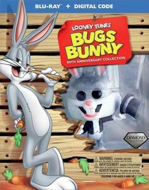 Cover for Bugs Bunny 80th Anniversary Collection (Blu-ray) (2020)