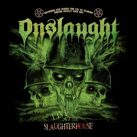 Cover for Onslaught · Live at the Slaughterhouse (DVD/CD) (2016)