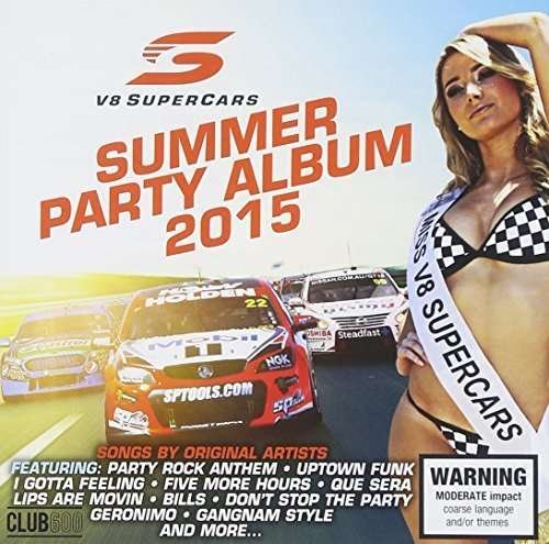 Cover for V8 Supercar Australia: Summer Party Album 2015 (CD) (2015)