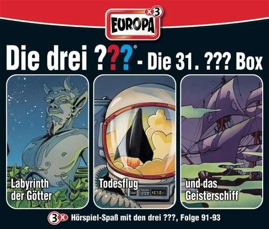 31/3er Box-folgen 91-93 - Die Drei ??? - Música - EUROPA FM - 0888837616324 - 10 de janeiro de 2014