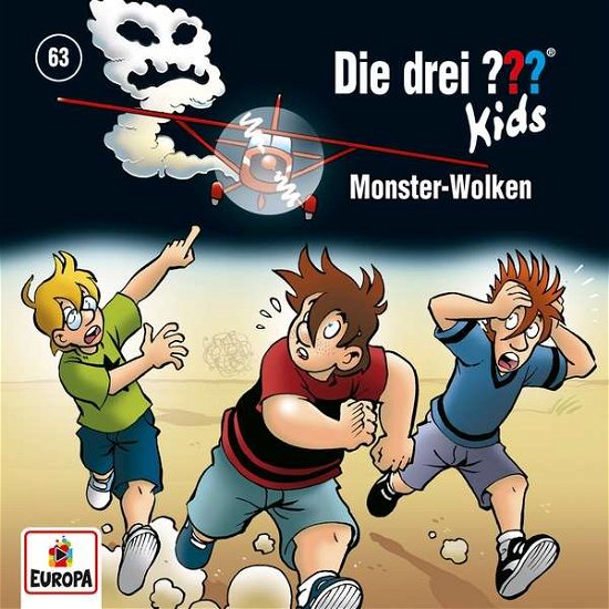 Cover for Die Drei ??? Kids · 063/monster-wolken (CD) (2018)