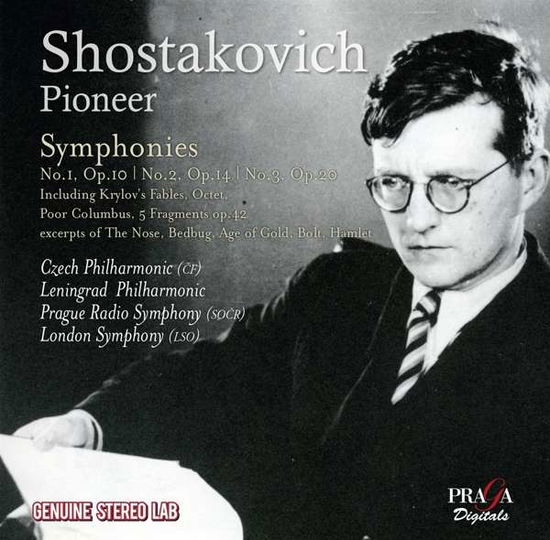 Various Works - D. Shostakovich - Musiikki - PRAGA DIGITALS - 3149028101324 - tiistai 22. huhtikuuta 2014