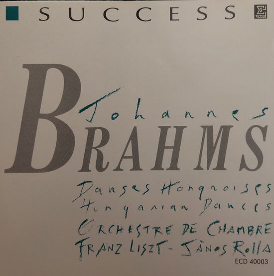 Cover for Johannes Brahms  · Johannes Brahms (CD)