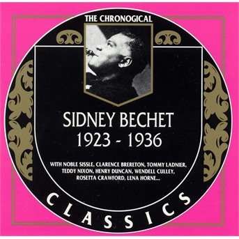 Cover for Sidney Bechet · 1923-36 (CD) (1996)