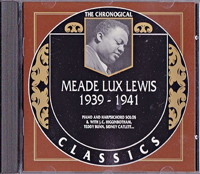 Cover for Meade Lux Lewis · 1939-1941 (CD) (1998)