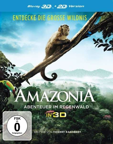 Cover for Amazonia-abenteuer Im Regenwald 3D (Blu-ray) (2014)