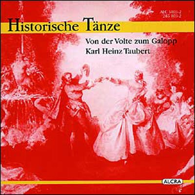 Cover for Taubert · Historische Tanze (CD) (1996)