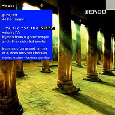 Cover for Gurdjieff / Hartmann · Music For The Piano Vol.4 (CD) (2001)
