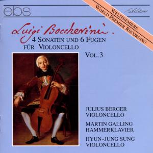 Cover for Boccherini / Gerrger / Galling / Hammerklavier · Cello Stas: #2 in C; #7 in B; 6 Fugues; et Al (CD) (1995)