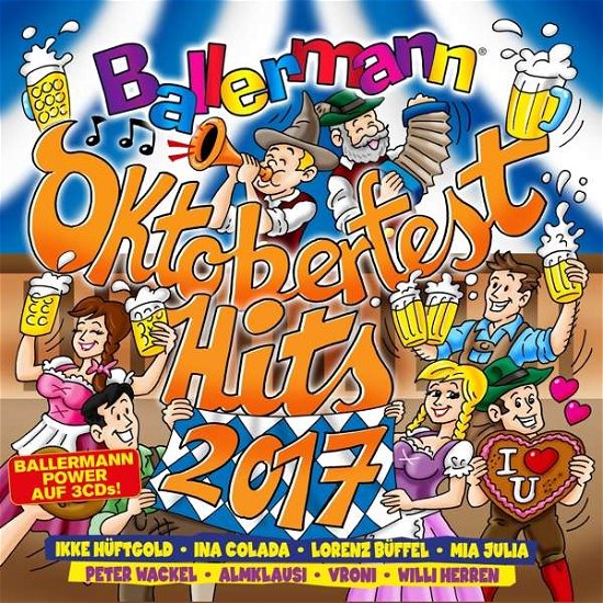 Ballermann Oktoberfest Hits 201 - V/A - Kirjat - PARTYKOENIG - 4032989442324 - perjantai 1. syyskuuta 2017
