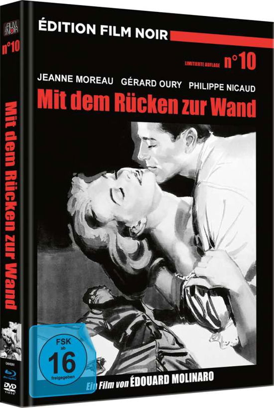 Cover for Moreau,jeanne / Oury,gerard · Mit Dem Rücken Zur Wand - Film Noir Nr. 10 Mb (Blu-ray) (2022)