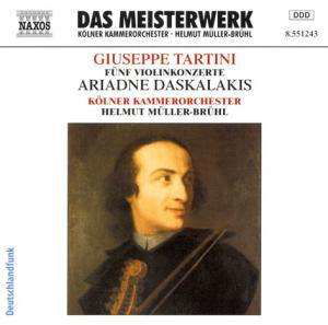 Cover for G. Tartini · 5 Violin Concertos (CD) (2012)