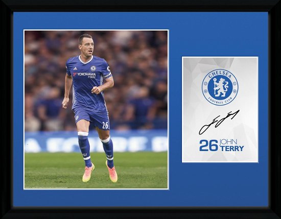 Chelsea: Terry 16/17 (Stampa In Cornice 30x40 Cm) - Chelsea - Merchandise - Gb Eye - 5028486369324 - 
