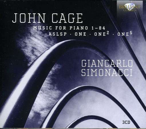 Cover for Giancarlo Simonacci · Cage; Music For Piano Vol. 4 (CD) (2012)