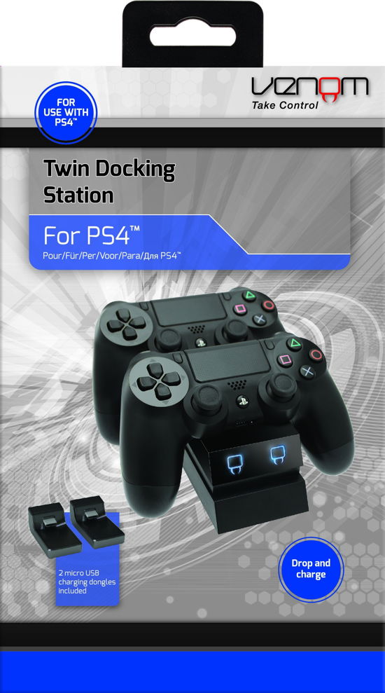 Cover for Venom · Venom Twin Charge Docking Station (PS4) (2015)
