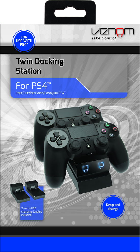 Venom Twin Charge Docking Station - Venom - Spel - Venom - 5031300027324 - 13 november 2015