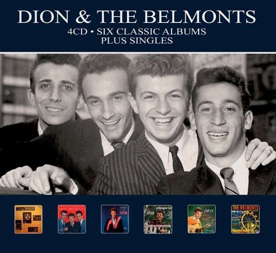 Cover for Dion &amp; The Belmonts · Six Classic Albums Plus Singles (CD) [Digipak] (2019)