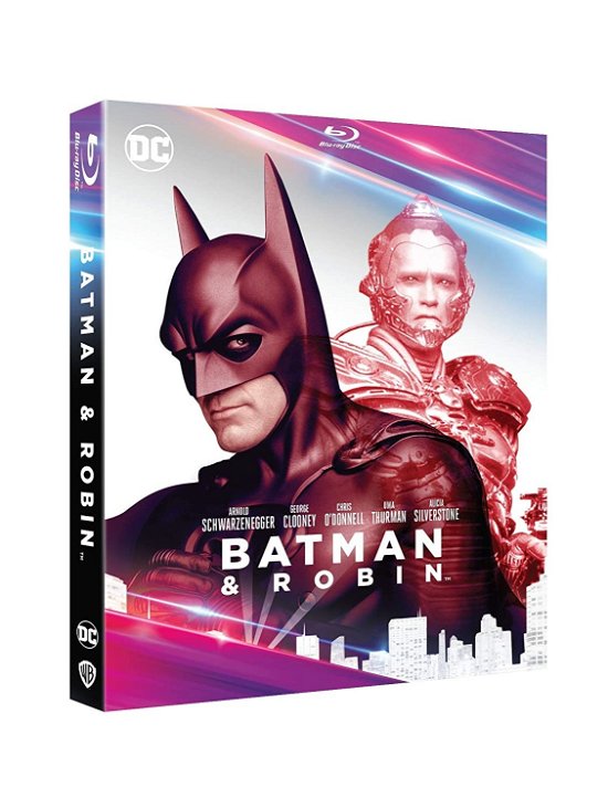 Cover for George Clooney,elliot Goldenthal,chris O'donnell,arnold Schwarzenegger,alicia Silverstone,uma Thurman · Batman &amp; Robin (Dc Comics Collection) (Blu-ray) (2020)