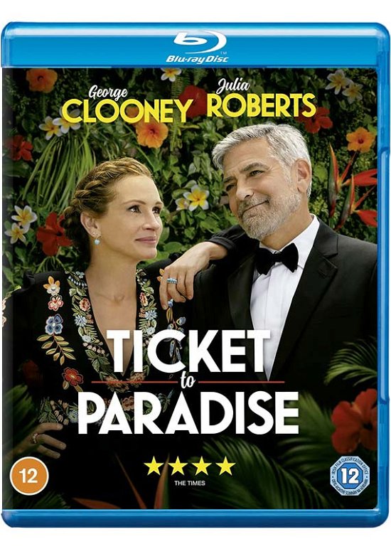 Cover for Ticket to Paradise BD · Ticket To Paradise (Blu-ray) (2022)