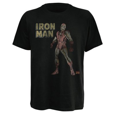 Cover for Officially Licensed · Just Iron Man - T-Shirt (TØJ) [size XL]