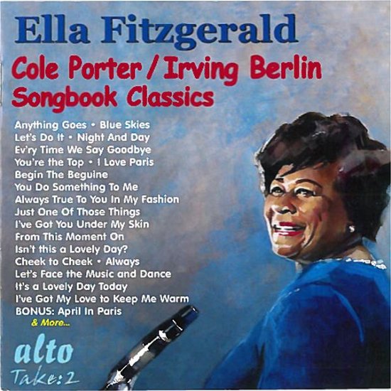 Cover for Ella Fitzgerald · (Best Of) Cole Porter / Irving Berlin Songbooks (CD) (2012)
