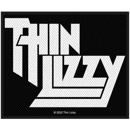 Thin Lizzy Standard Patch: Logo - Thin Lizzy - Produtos - - 5056365717324 - 6 de setembro de 2022