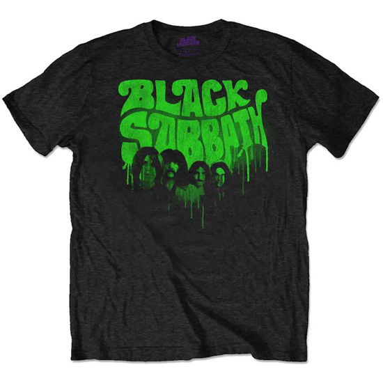 Black Sabbath · Black Sabbath Unisex T-Shirt: Graffiti (T-shirt) [size S] [Black - Unisex edition]