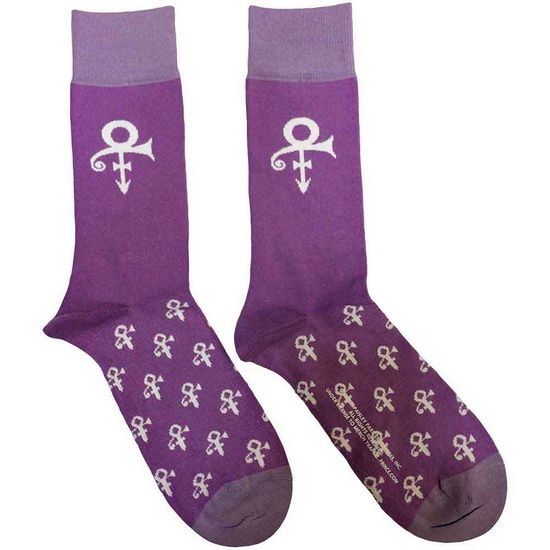 Cover for Prince · Prince Unisex Ankle Socks: Symbol (Purple) (UK Size 7 - 11) (CLOTHES) [size M] (2023)